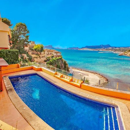 El Portet - Beachfront Holiday Home With Private Pool In Moraira Exterior foto